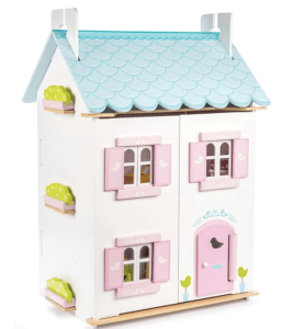 3-Story Dollhouse & Furniture