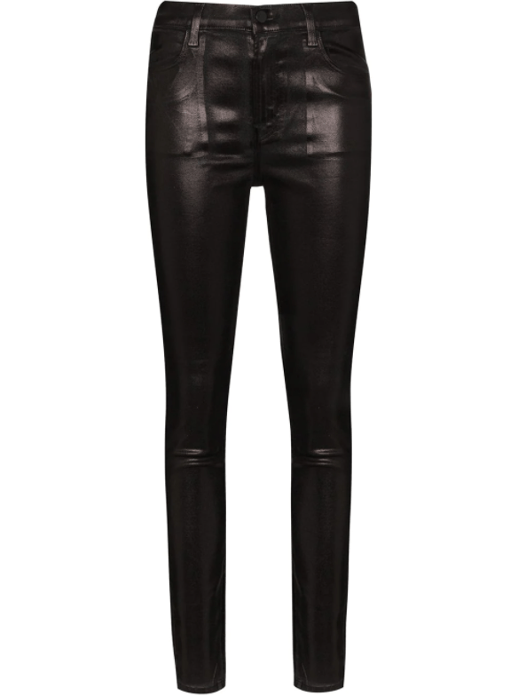 J BRAND Faux leather skinny trousers,  $786 $629 + 20% OFF ON CHECKOUT SHOP NOW 
