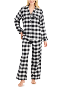 Buffalo Check Cotton Flannel Family Pajama Set