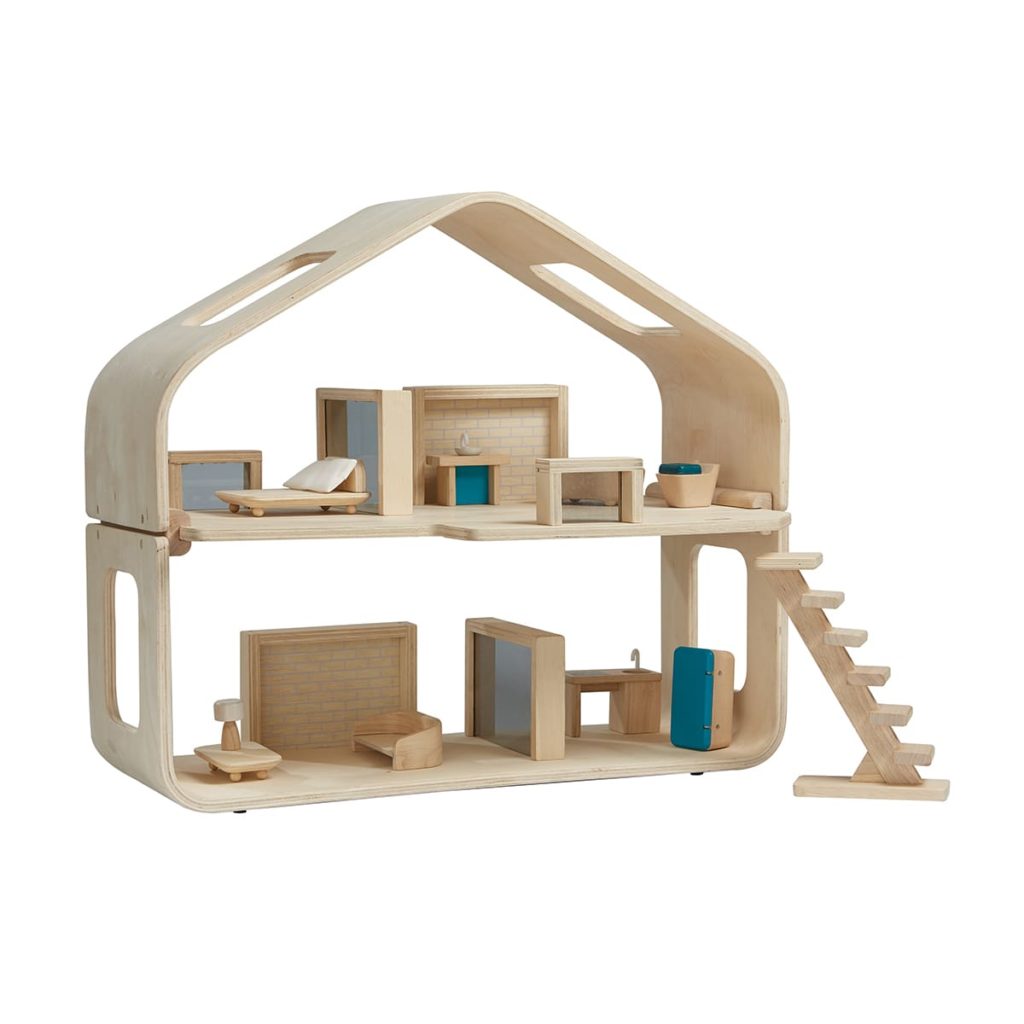 Contemporary Wood Dollhouse, by PlanToys