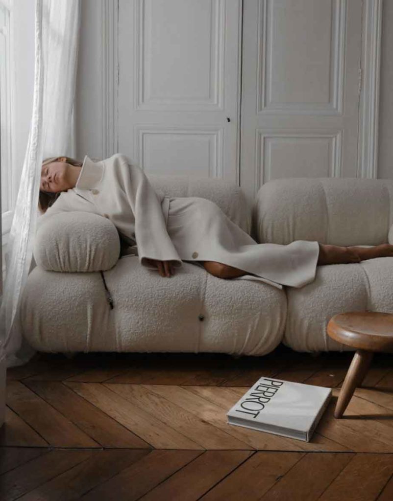 soft minimalist sofa