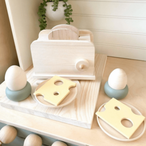 Toaster and Eggs Wooden Breakfast, Age 3+