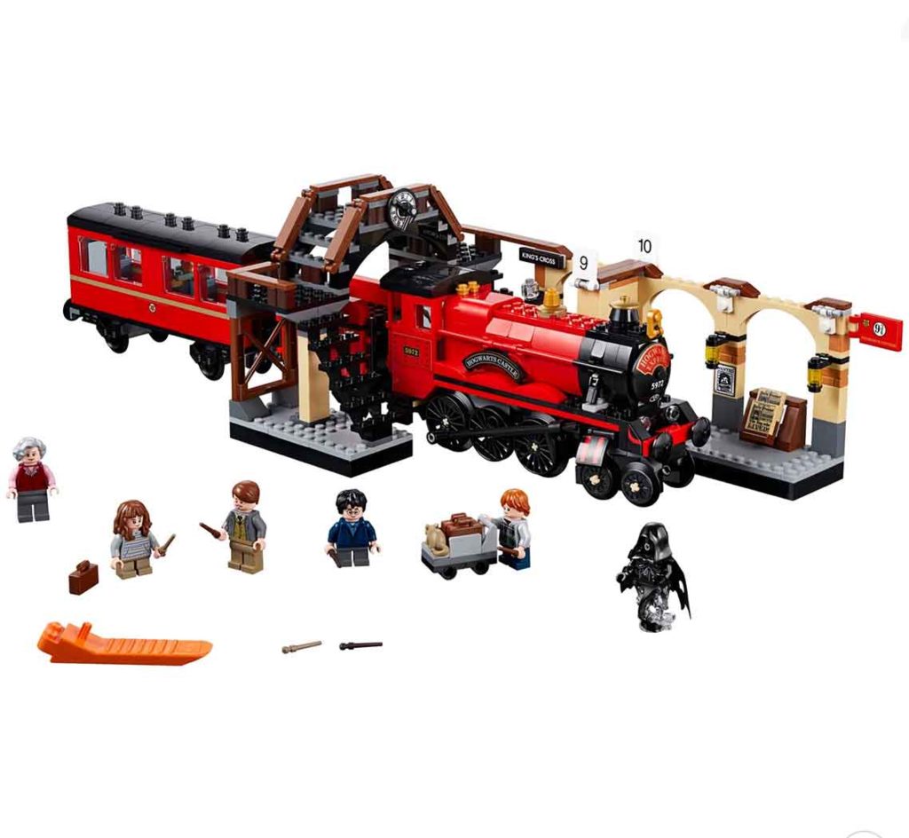 hogwarts express train lego set gift