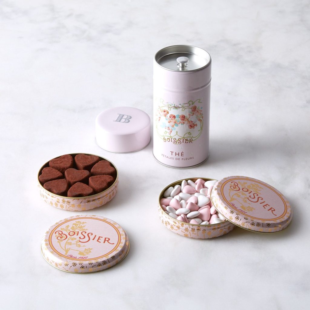 French Tea, Truffles & Chocolates La Vie En Rose Gift Box