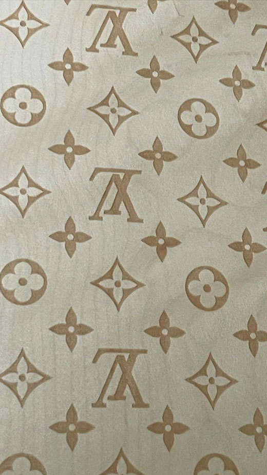beige aesthetic louis vouitton wallpaper background