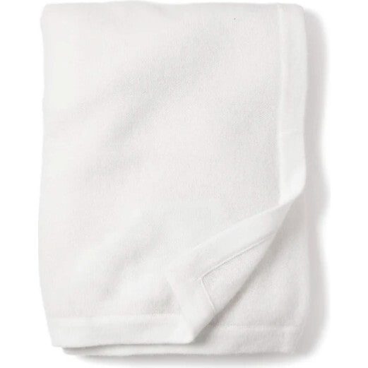 Ivory Cashmere Baby Blanket, Petit Plume