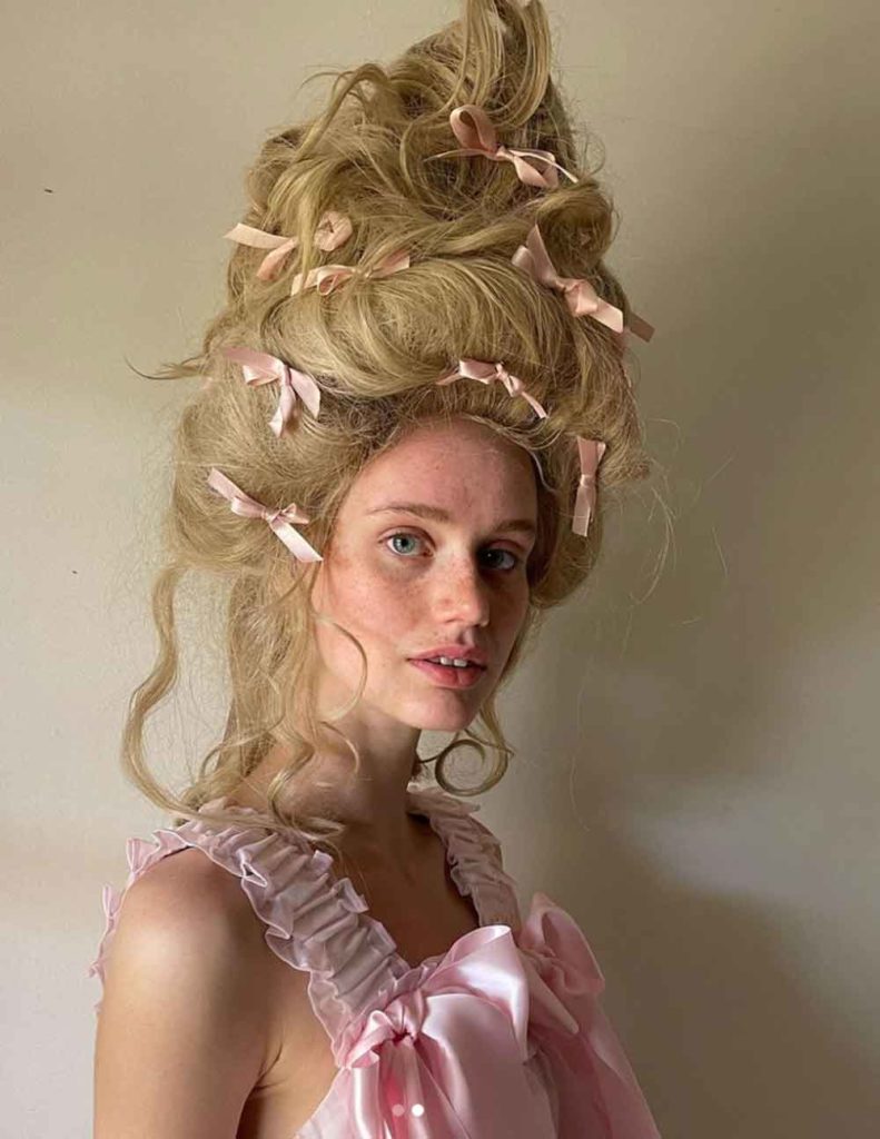 marie antoinette aesthetic hair