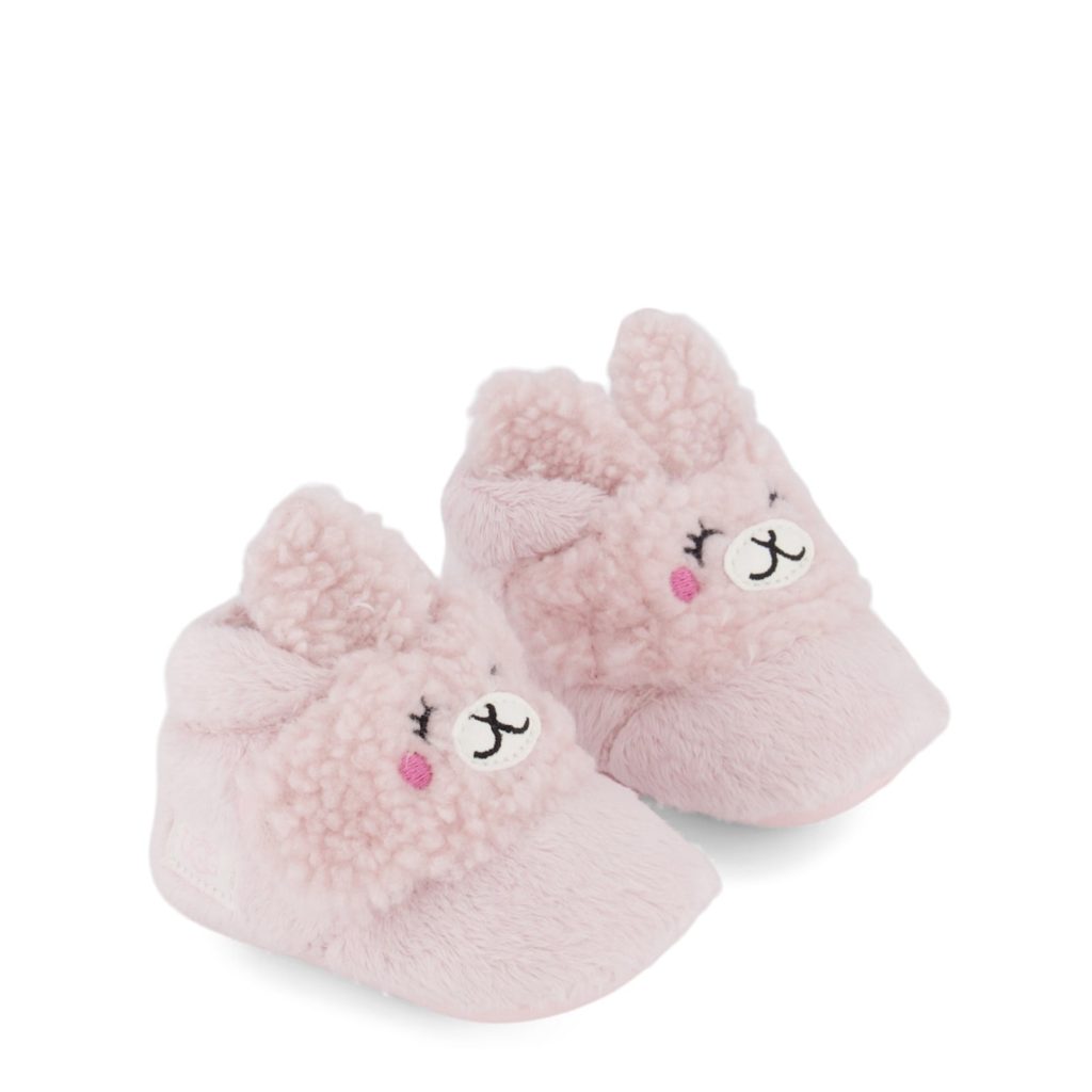 Pink Bixbee Llama Stuffie Crib Shoes, UGG