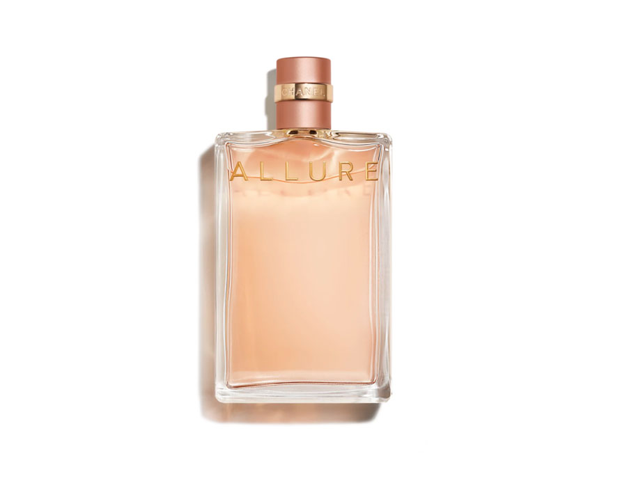 chanel allure pink perfume bottle
