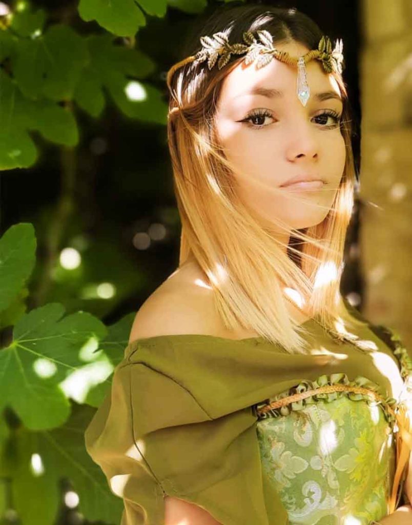 fairy hairstyle elf aesthetic