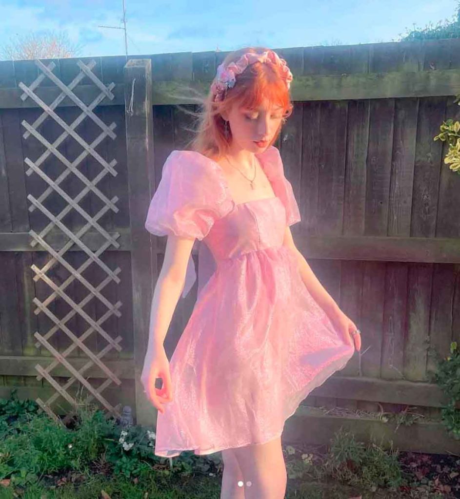 fairy dress pink outfit