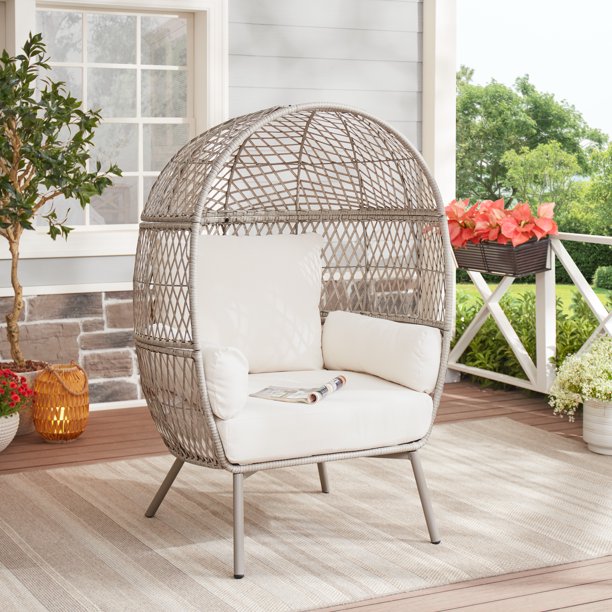 Better Homes & Gardens Ventura Weather Resistant Wicker Outdoor Egg Chair