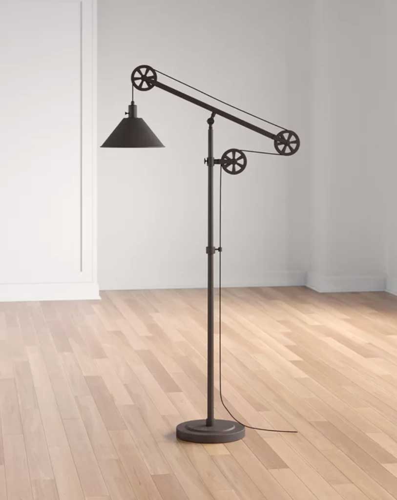 vintage industrial floor lamps