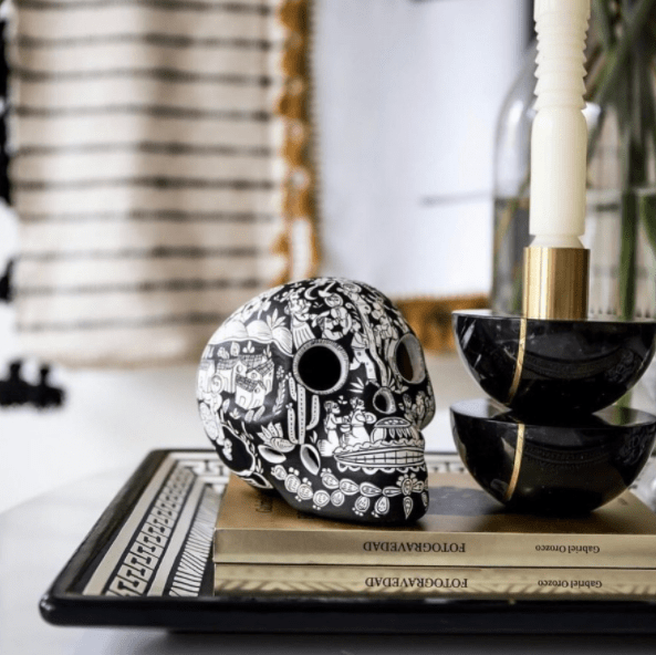 Maison Numen, Marble Sphere Candle Holder