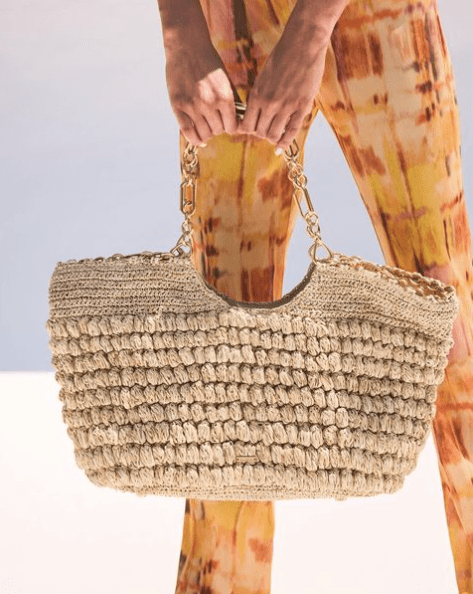 aesthetic designer beach bag cult gaia