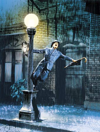Aesthetic Rain Scenes in Epic Movies singing in the rain gene kelly