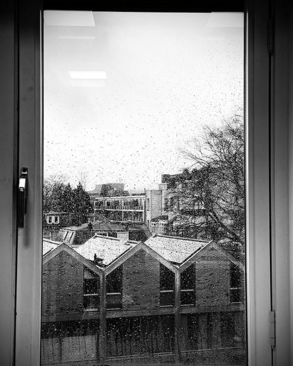 Raining Window Aesthetic