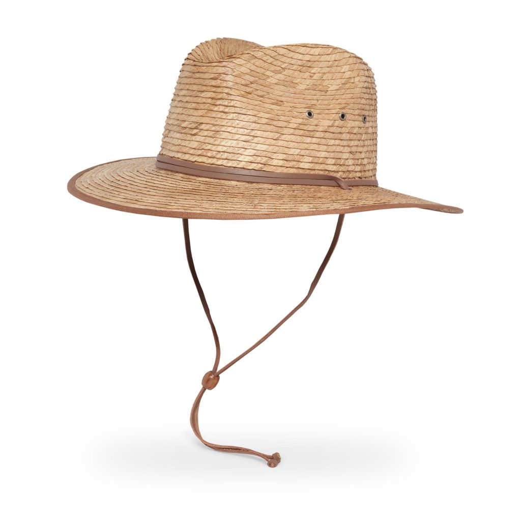 Islander Sturdy Straw Hat With Chinstrap, Sunday Afternoons
