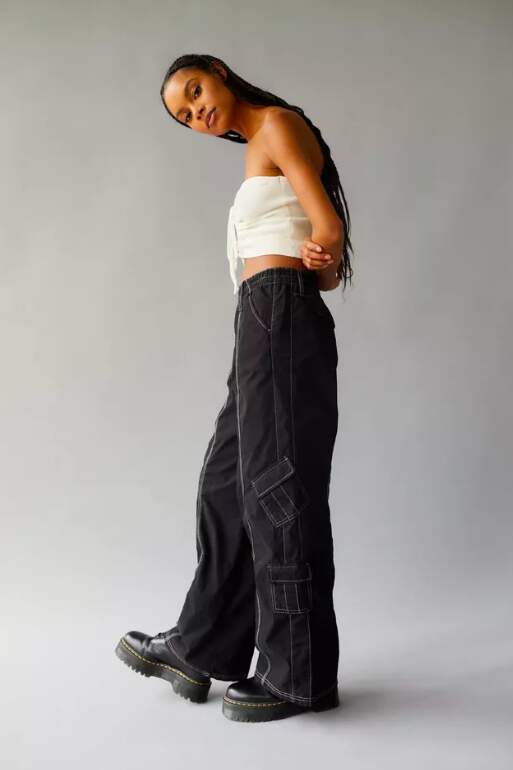 Streetwear BDG Y2K Low-Rise Cargo Pants For Women