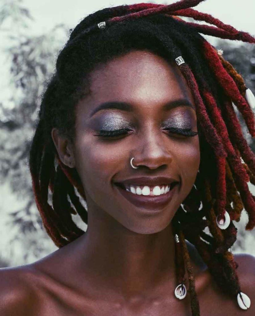 short dread hairstyle